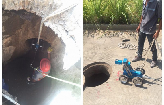 管網(wǎng)檢測機器人投入使用，以科技助力公路施工